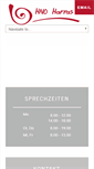 Mobile Screenshot of hno-harras.de